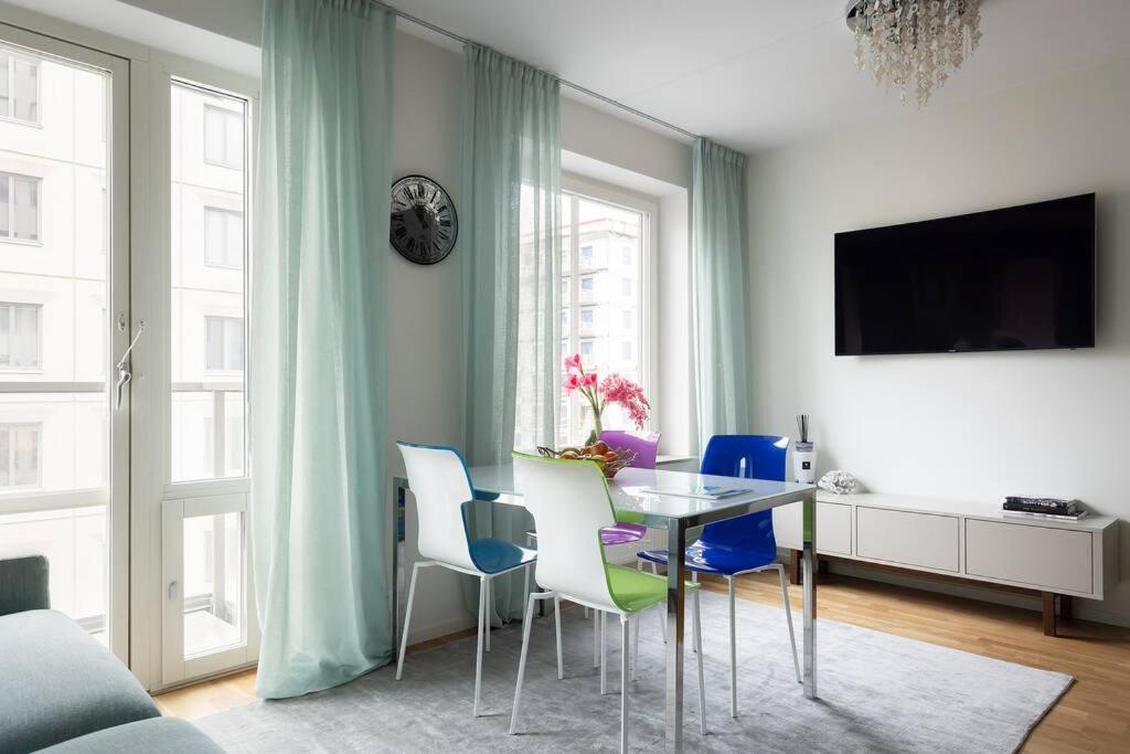 Modern Elegance I Hagastaden Apartamento Estocolmo Exterior foto