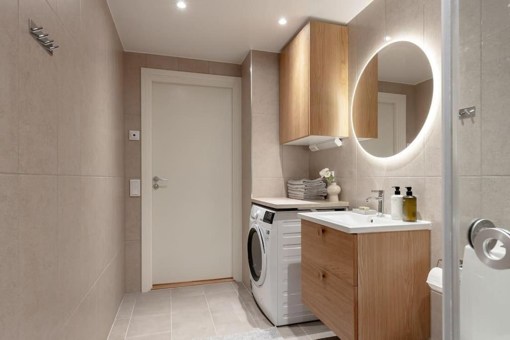 Modern Elegance I Hagastaden Apartamento Estocolmo Exterior foto