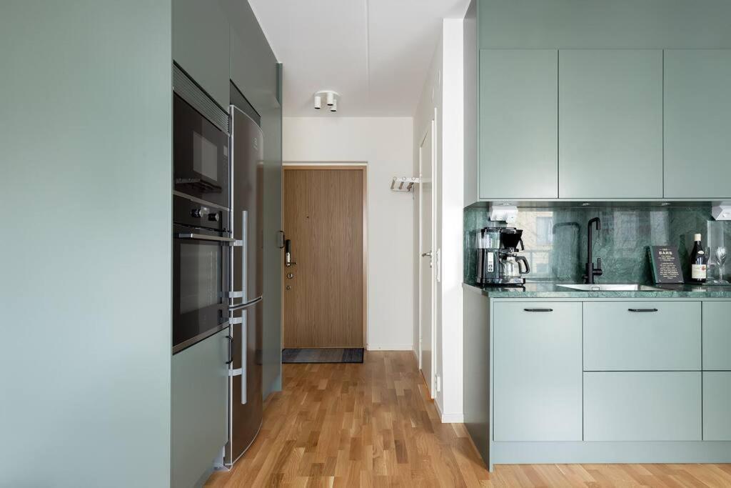 Modern Elegance I Hagastaden Apartamento Estocolmo Exterior foto